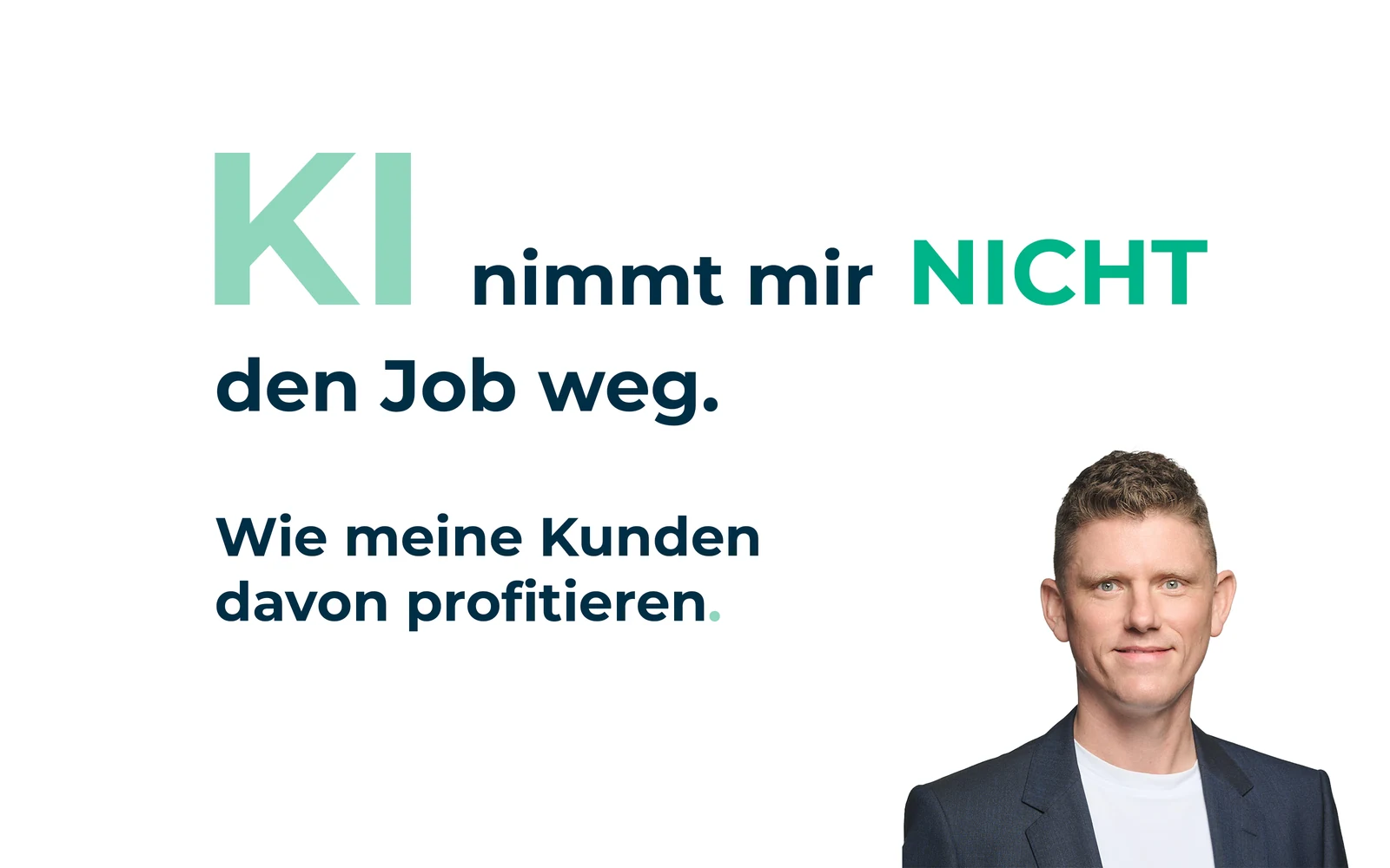 Titelbild zum Beitrag Die KI nimmt mir den Job nicht weg. Sie gibt mir Zeit zurück.