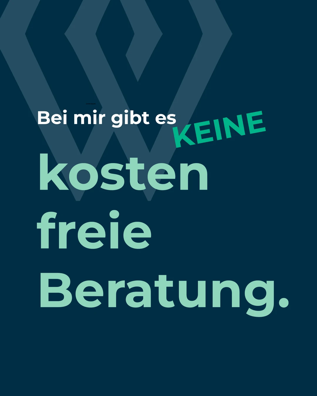 Titelbild zum Beitrag Warum es bei mir keine kostenfreie Beratung gibt